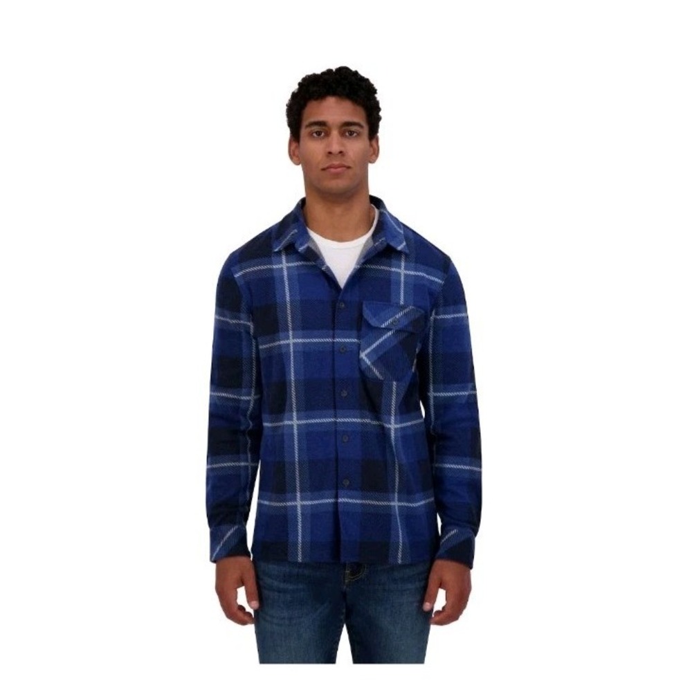 Men's ZeroXposur Knit Flannel Button-Down Shirt Size XXL
